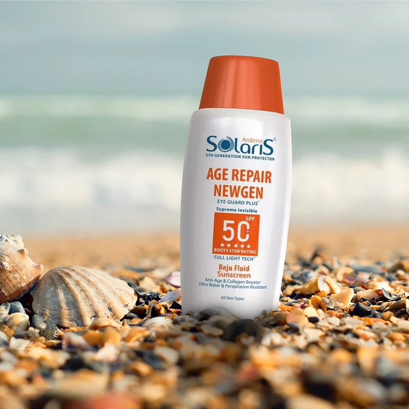 ضد آفتاب ضد چروک SPF50+ آردن سولاریس - بی رنگ